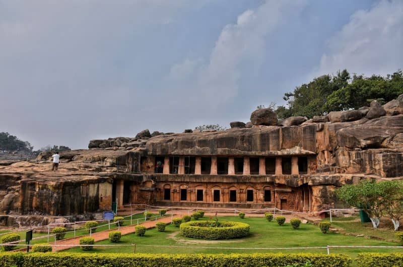 Udaygiri caves outskirts of Bhubaneswar image